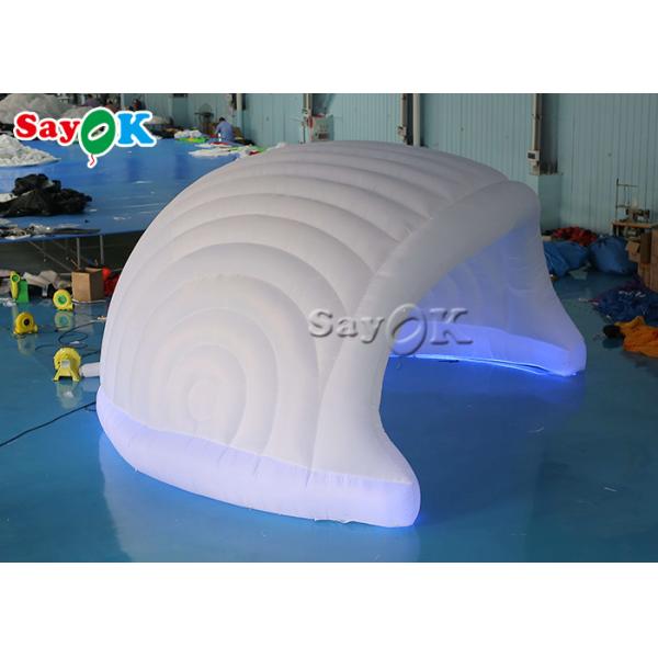 Dome Inflatable Tent Portable Semicircle Helmet Shape Inflatable Stage Tent