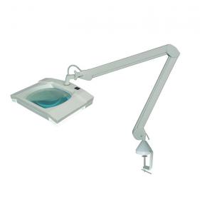 China Clamp On Illuminated Magnifying Lamp White Color Compact Design Multi Function on sale