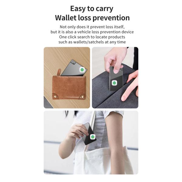 ODM Ultra Slim Find My Wallet Tracker gPS Global Tracker Locator For IPhone