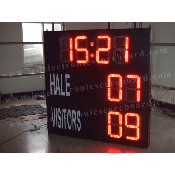 16'' Inch Digit Height in Red Color Led Electronic Scoreboard For Hockey Sport