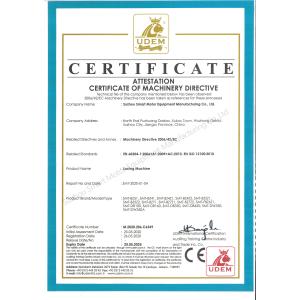 SMT Intelligent Device Manufacturing (Zhejiang) Co., Ltd. Certifications