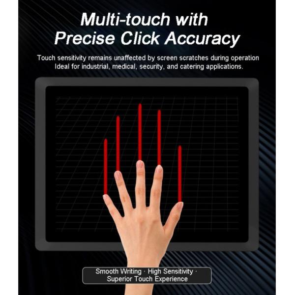 New Design 15.6 Inch LCD Monitor with Backlight and USB Interface 10-Point Capacitive Touch Screen