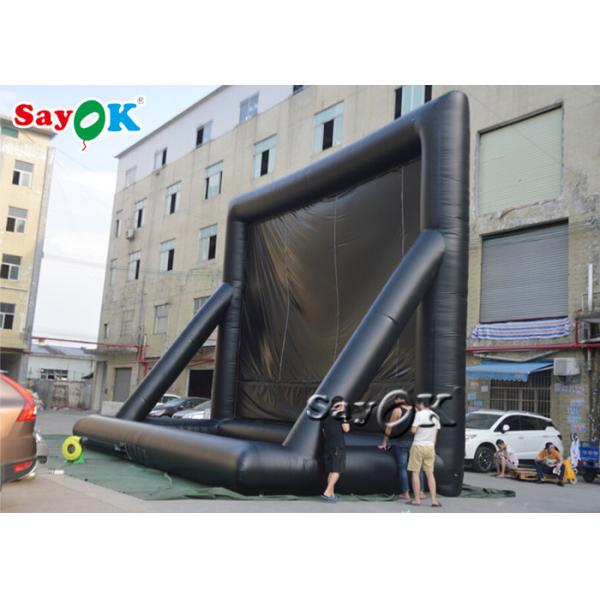 Airblown Inflatable Movie Screen Double Stiching PVC Museum Inflatable Movie Screen