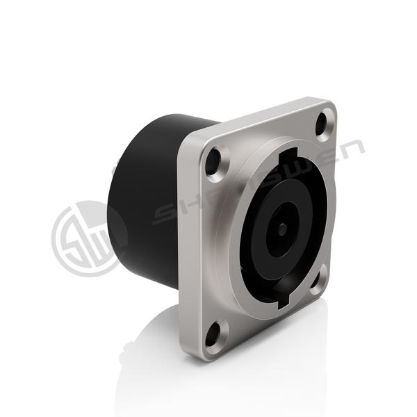 Quick Lock Rugged Durable 8 Pore 8 Pin Male Socket Chassis Speaker Connector Types