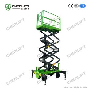 Wholesale 500kg Load Mobile Scissor Lift with Outriggers from china suppliers