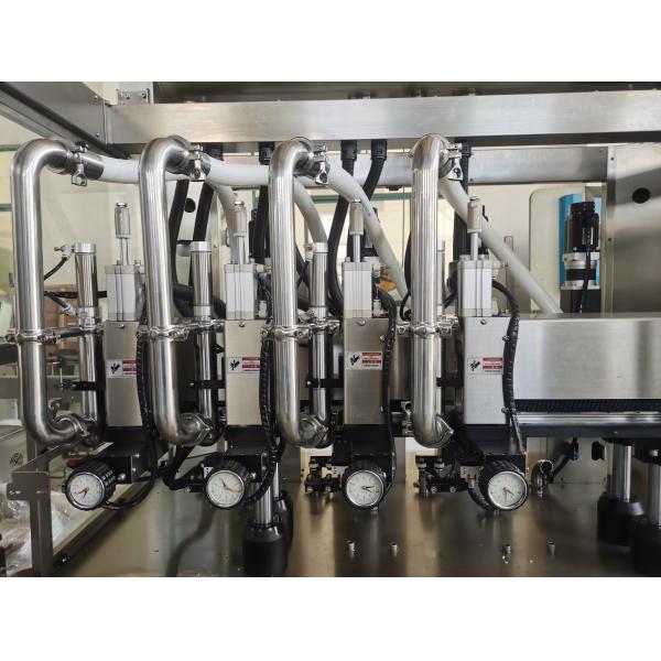 PET Bottle 1000ml Chemical Liquid Filling Machine SUS316L Detergent Filling