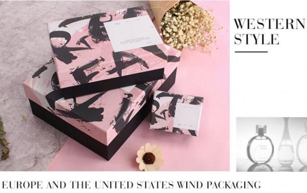 luxury box packaging pink drawer gift paper box for skincare,quality new design packaging paper custom box bagease packa