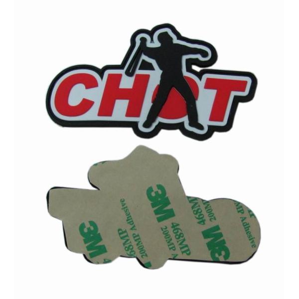 Embossed Debossed Morale PVC Patch Pantone 3d PVC Rubber Patch