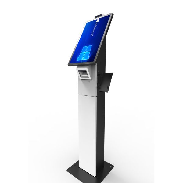 21.5 23.8 Inch Touch Screen Self Service Kiosk Food Ordering Kiosk for Restaurant Information Checking Payment Terminal Kiosk