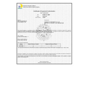 Shenzhen CY COM Product Co., Ltd Certifications