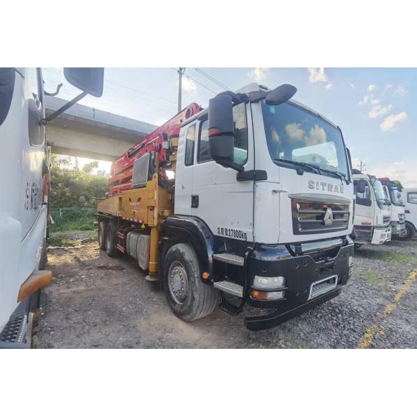 SANY 38m Used concrete pump truck from 2018