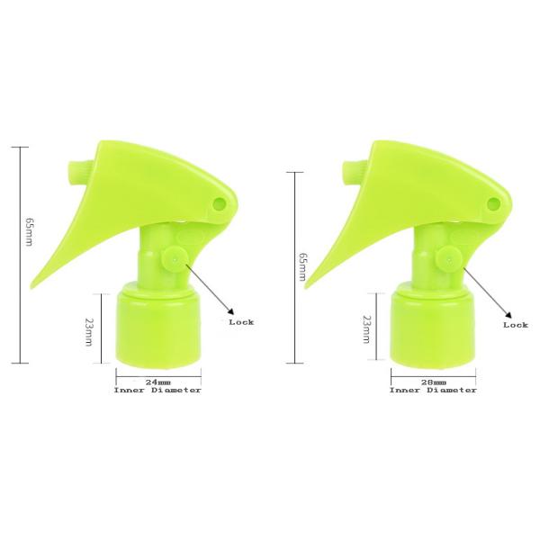24 / 410 28 / 410 Plastic Trigger Sprayer , Hand Button Solvent Resistant Sprayer