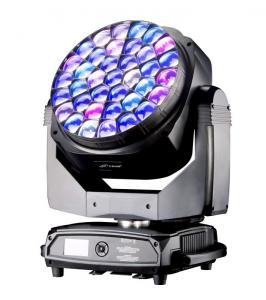 China 50000 hours 37x15w music stage LED Wash Moving Head 4-60 Degree Zoom Angle on sale
