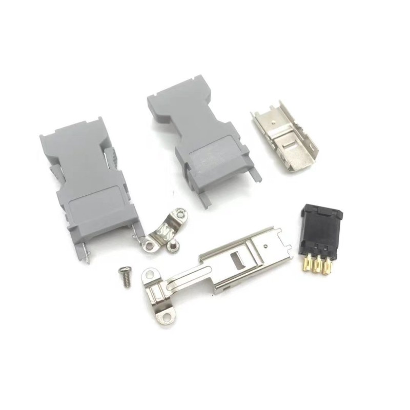 1394-6P Yaskawa Delta CN3 SM-6P Encoder Plug Replacement 55100-0670 Gold-Plated Connector