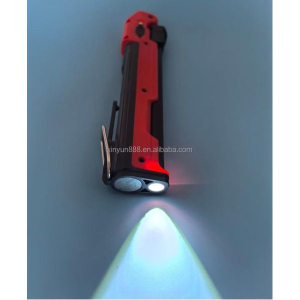 Strong Light COB Charging Work Lamp Foldable Multi-function Portable Emergency Car Repair Work Inspection Lamp
