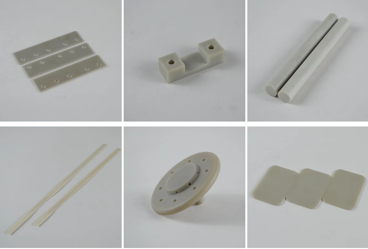 Aluminum Nitride Ceramic Plate Disc Industrial Ceramic Bending Processing Service