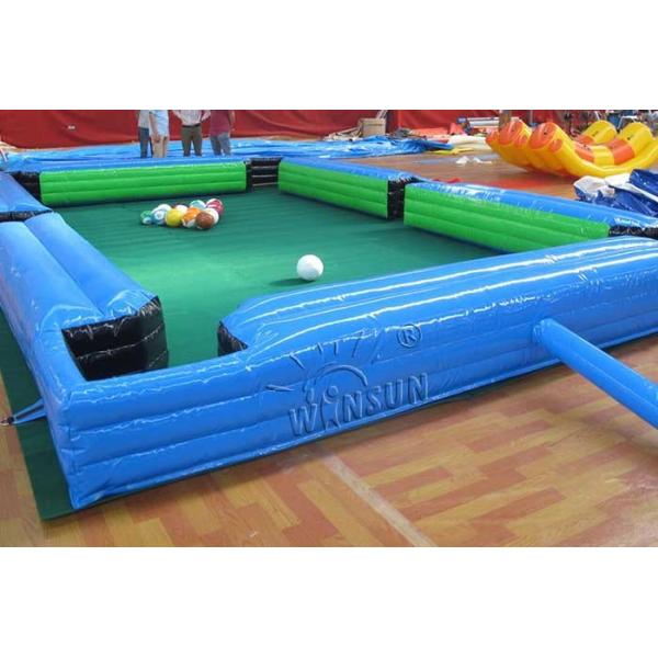 Waterproof Inflatable Sports Games Human Snooker Inflatable Table Game Wsp-186