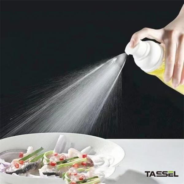 200ml Clear Oil Spray Glass Bottle Adjustable Dosage For Food Cook