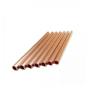 China 2mm-914mm ASTM B111 Pure Copper Pipe With Good Electrical Conductivity on sale