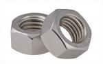 Carbon Steel Finished Hex Nut , Heavy Hex Jam Nut Rough Surfaces Used