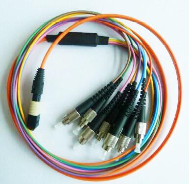 Quality International standard US Conec MPO to FC Harness & Fanout Cable Assemblies for sale