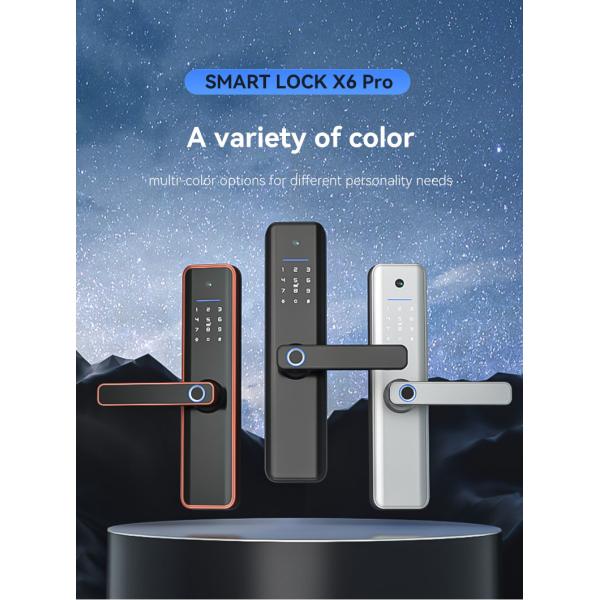 Compatible Smart Camera Door Lock Antique Copper Outdoor Smart Lock