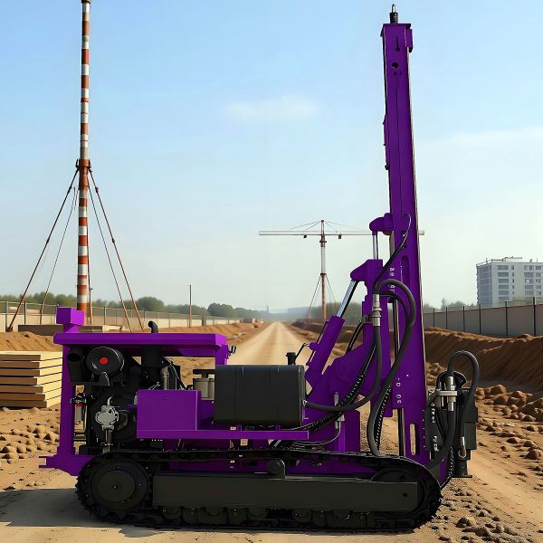 Diesel Pile Driver Urban Development Engineering Drilling Rig Ground Screw Pile Drilling Machine