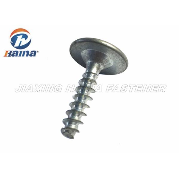 Metric Pitch Flat Head Machine Screw , Silver Color Countersunk Socket Head Cap Screw