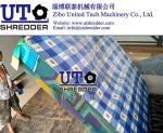 United Tech hot sale waste bed shredder/ double shaft shredder, waste furniture