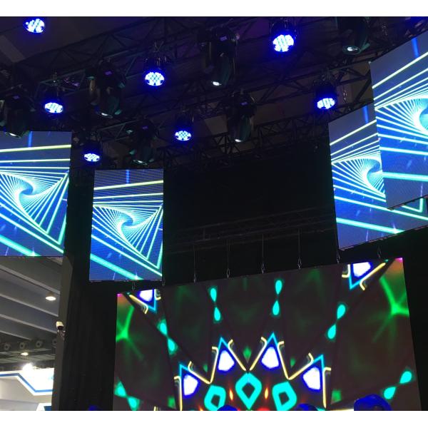 P4.81 Smd2121 LED Screen Module High Refresh 500x500 140º Viewing Angle