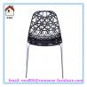 plastic chair manufacture flower shape pp plastic outdoor indoor chair PC510 for sale