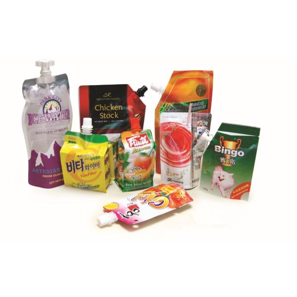 High Accuracy Premade Pouch Packing Machine 60Bags/min Spout Bag Packing Machine