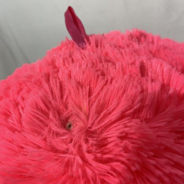 Diameter 9'' Small Kids Plush Toy with Inflatable Fabric Furry Fluffy Balls and Pump