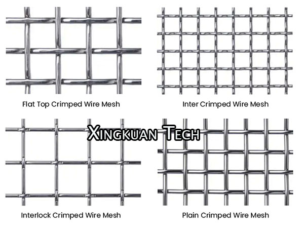 201 304 316 Crimped Wire Mesh Crimped Corrugated Wire Mesh For Filter And Sieve