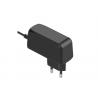 18W EU Plug Universal AC Power Adapter Black Color Energy Star Class 6 Efficiency for sale