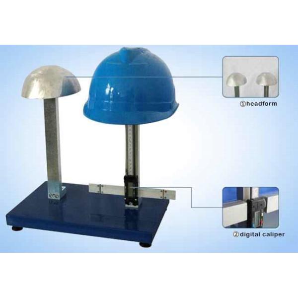 Safety Helmet Shock Absorption And Penetration Tester , Helmet Lateral Rigidity Tester