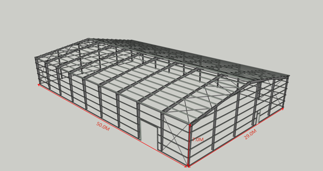 Prefab Steel Office Building for Commercial Use