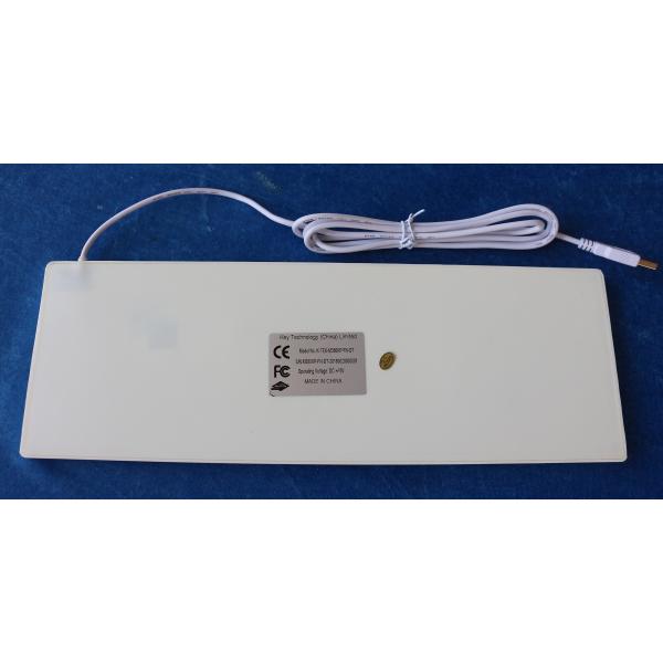 Silicone Rubber Backlit Medical Keyboard FCC Ruggedized