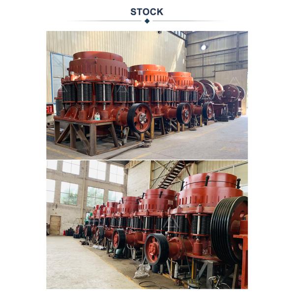 235mm Symons 5.5 Cone Crusher Machine 220Kw for Demolition Debris Processing