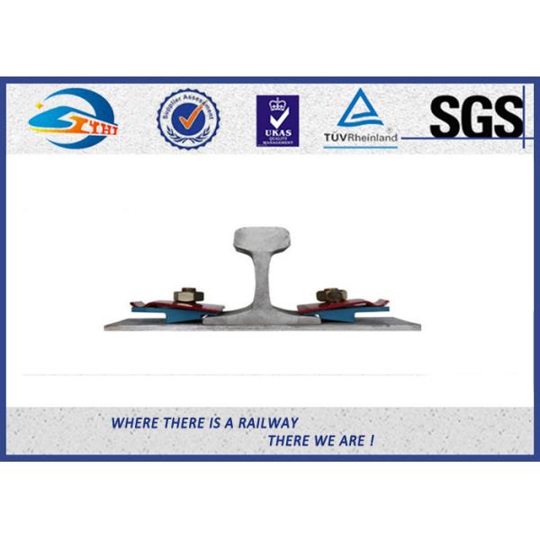 Nabla Rail Fastening System With Nabla Spirng Clip For Fastening UIC DIN Standard Rail