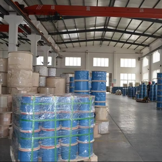 14mm 6*19 steel core Alloy Triple-strand twisted steel wire rope Marine mooring wire rope