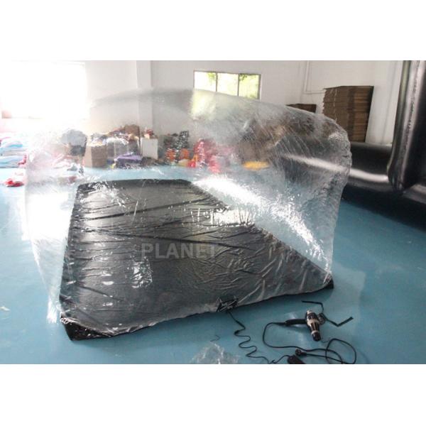 DustProof Inflatable Car Cover Capsule Tent for Car Storage