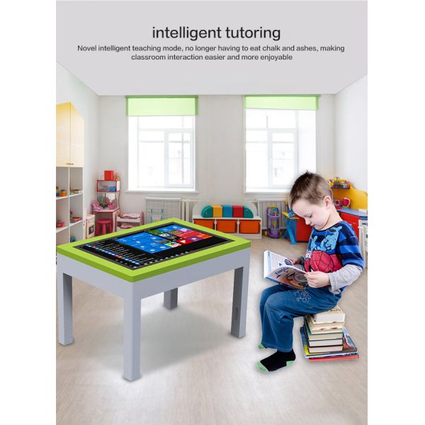 Manufacturer Wholesale 43-inch Multifunctional Entertainment Small Green Early Education Touch Screen Conference Table