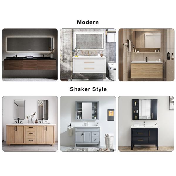 Professional Bathroom Design Made Easy with YALIG's Custom CAD/3D Floating Vanity