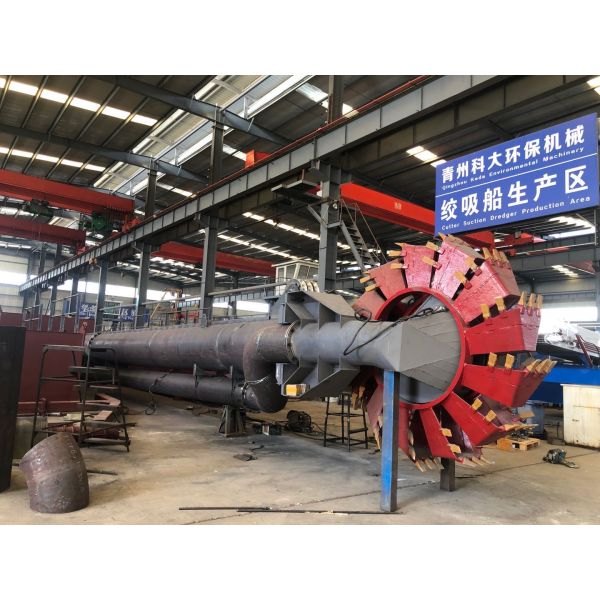 Sand Dredging Compact Cutter Suction Dredger with Thick Marine Steel Plate