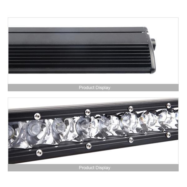 3D 120W 150W 180W 240W Super Slim Single Row Curved Led Light Bar Combo Beams For 4x4 Offroad SUV 4WD ATV Driving Work L