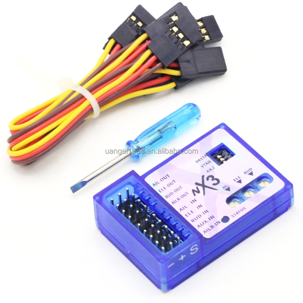 NX3 PRO Flight Controller 3D Gyroscope Gyro Stabilizer Balance For RC Fixed-wing Aircraft Airplane FPV Racing Drone