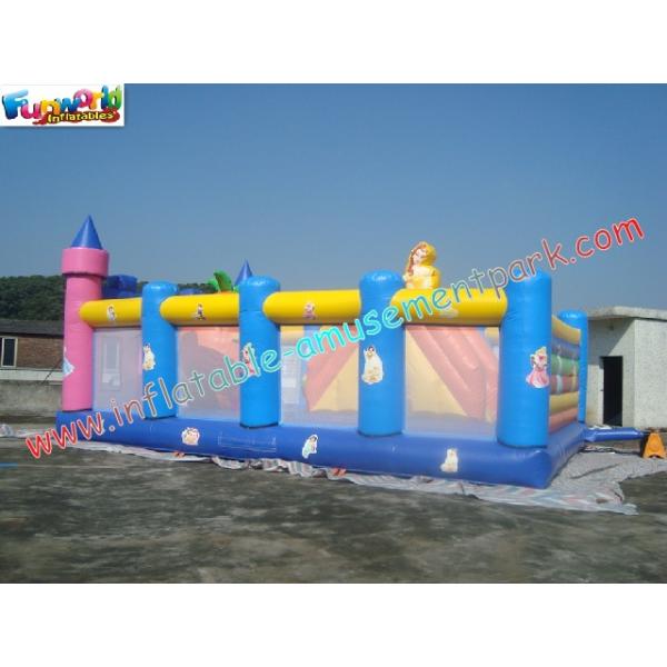 Customized Princess Giant Inflatable Amusement Park Games / Inflatable Funcity Toys