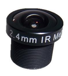 China 5MP 1/2.7 Fisheye Lens M12 Mount 2.4 mm HD Megapixels Lens Wide Angle CCTV Lens For Security Camera on sale