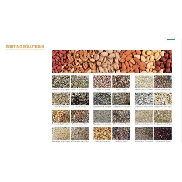 3 Chutes Agriculture Wheat RGB Color Sorter Easy Installation